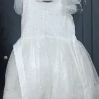 لباس بدون لک و شکاف قد 124cm
