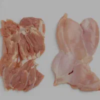 شنیسل ران فیله ران کتف و بال خورده شنیسل