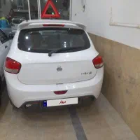 تیبا ۲ سفید گلگیر جلو ودرب شاگرد وصندوق رنگ