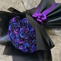 دسته گل و باکس گل ربانی