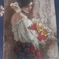 تابلو فرش دستباف ۷۰×۵۰