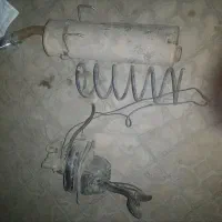 پوسته ترمز 405فنر کمک جلو405 و اگزوز 405