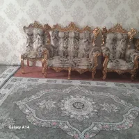 مبل سلطنتی ۹ نفره|مبلمان خانگی و میز عسلی|قرچک, مهدیه|دیوار