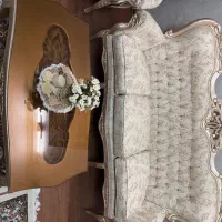 مبل 7 نفره و میز نهارخوری 8 نفره