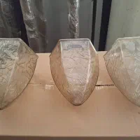 سه عدد حباب حیاطی پارکی طلائی|لوستر و چراغ آویز|کرج, کوی کارمندان شمالی|دیوار