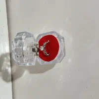 حلقه تک نگین نقره