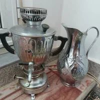 سماور و پارچ برنز