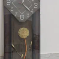 ساعت دیواری چوبی
