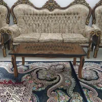 مبل سلطنتی ۹نفره چوب خوب