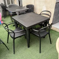 صندلی رستورانی کودک پلاستیکی فلزی کافه شبهای نغندر