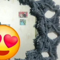 آیینه مکرومه بافی