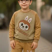 بلوز شلوار چاپ لبوبو خفن|کفش و لباس بچه|شهرکرد, |دیوار