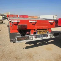 تریلی تریلر کف دو محور