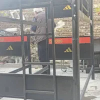 ۳ عدد تخت خواب اسپرت نو بهمراه تشک و کفی ام دی اف|تخت و سرویس خواب|ارومیه, |دیوار