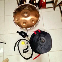 هنگدرام مون MOON استیل 15 نت با اکسسوری|درام و پرکاشن|کرمانشاه, |دیوار