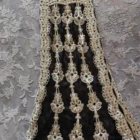 لباس مجلسی سنگ دوزی شده کار دست سایز۳۸
