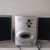 باند واسپیکر دو مدل microlap و Tvm و دی وی دی پلیر