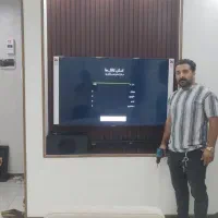 پایه متحرک تلویزیون ۶۵ اینچ آراز حرفه ای