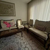 مبلمان چوب مرغوب راش|مبلمان خانگی و میز عسلی|قزوین, |دیوار