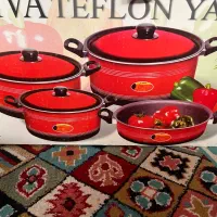 قابلمه تفلون کاملا نو