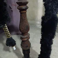 ۲.عدد قلیان چوبی زیاد استفاده نشدن