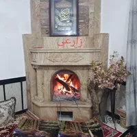 شومینه باربیکیو سنگی|خدمات پیشه و مهارت|شیراز, شهرک گلستان|دیوار