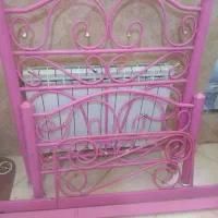 تخت  یکنفره نوجوان محافظ دار با تشک فنری