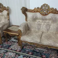 مبل 9نفره سلطنتی|مبلمان خانگی و میز عسلی|خرم‌آباد, |دیوار