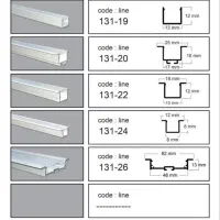 مرکز پخش انواع لاینرهای توکار و روکار و اویز دربم