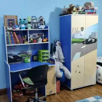 سرویس خواب کودک و نوجوان برند بالسا|تخت و سرویس خواب|قائم‌شهر, |دیوار