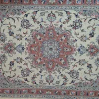 دوتخته فرش زر ونیم دستبافت اردکان نو|فرش|لاهیجان, شقایق|دیوار