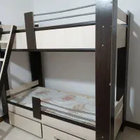 تخت دوطبقه MDF|تخت و سرویس خواب|همدان, |دیوار