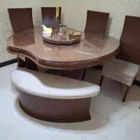 میز نهار خوری گردان