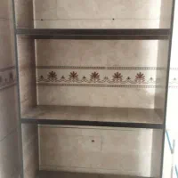 قفسه چوبی|کتابخانه، شلف، قفسههای دیواری|کبودرآهنگ, |دیوار