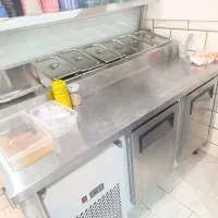 یخچال تاپینگ شیشه و روف دار