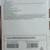 هندزفری گردنی Lenovo HE05|لوازم جانبی موبایل و تبلت|اهواز, کوی باهنر|دیوار