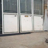 فروشی دو عدد درب پارکینگ|مصالح و تجهیزات ساختمان|مهاباد (آذربایجان غربی), |دیوار