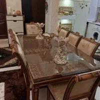 مبل و میز نهار خوری ست هم|مبلمان خانگی و میز عسلی|ایلام, |دیوار