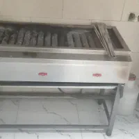 کباب پز گازی چدنی در حد نو فروش فوری