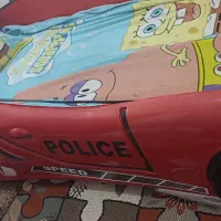 تخت ماشینی، پرده ،ساعت ،لوستر  باب اسفنجی