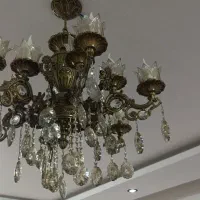 لوستر برنزی|لوستر و چراغ آویز|شهرکرد, |دیوار