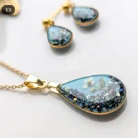 اکسسوری گوشواره وست کامل رزینی  و....|زیورآلات و اکسسوری|آستانه اشرفیه, |دیوار