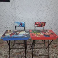 دوعدد میز صندلی تحریر  درحدنو ( استفاده نشده )