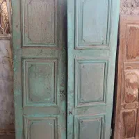 در چوبی عتیقه100 ساله برای بوم گرد|کلکسیون اشیاء عتیقه|کرمان, |دیوار