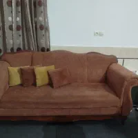 مبل راحتی 8 نفره با میز تلویزیون|مبلمان خانگی و میز عسلی|زاهدان, |دیوار