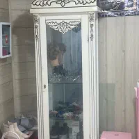 گنجه سفید|بوفه، ویترین، کنسول|گلبهار, شهر جدید گلبهار|دیوار