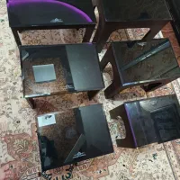 میز عسلی ۲ ست کامل نو|مبلمان خانگی و میز عسلی|خمینی‌شهر, |دیوار