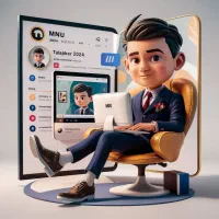 همکار خانم و آقا/دورکاری