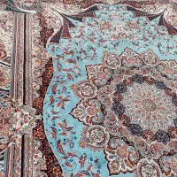 ۲ تخته ۱۲ متری فیروزه ای|فرش|قم, نیروگاه|دیوار