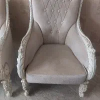 سرویس مبلمان ۷ نفره با میز ناهارخوری ۸ نفره|مبلمان خانگی و میز عسلی|تهران, مینی‌سیتی (شهرک نفت)|دیوار